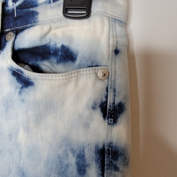 Madewell Light Storm Acid Wash Crop Skinny Jeans - Picture 8 of 14